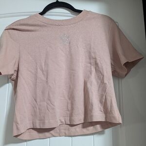 Adidas Women's Pink Crop Top